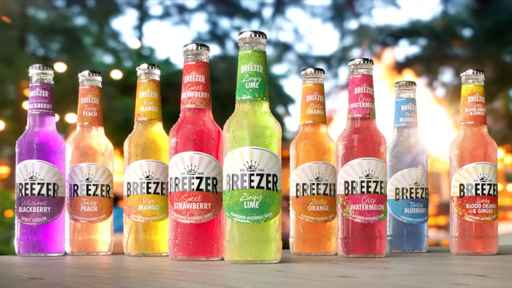 Different types of breezer drinks and their benefits